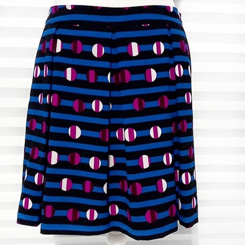 Cynthia Rowley Skirt with Stripes and Polka Dots